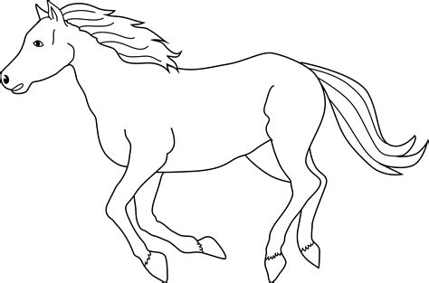 horse line drawing clipart 10 free Cliparts | Download images on Clipground 2024