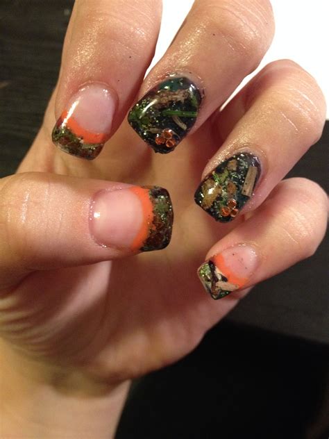 Pin by Tami Freyman on Nails | Camo nails, Camouflage nails, Camo acrylic nails