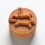 MKM Pottery Tools Scl 4 cm Flying Pig Pottery Stamp