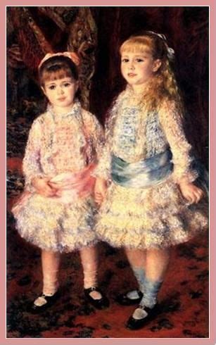 Renoir - Rosa e Azul Pierre Auguste Renoir, Jean Renoir, Renoir Art, Renoir Paintings, Paintings ...