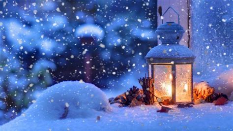 Warm candle in a cold winter night - HD wallpaper - Free Image Download ...