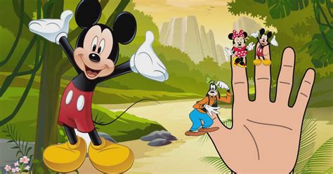 Mickey Mouse Finger Family Song | Nursery Rhyme Songs for Children ...