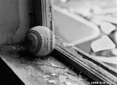 Baseball and Broken Window #2 by Erik Moon | Black & White Magazine | For Collectors of Fine ...