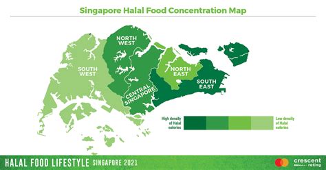 Singapore Halal Food Concentration Map | Mastercard-CrescentRating ...