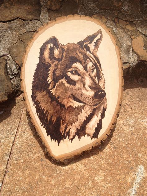 Wood burned wolf | Wood burning art, Wood burning techniques, Wood burning patterns