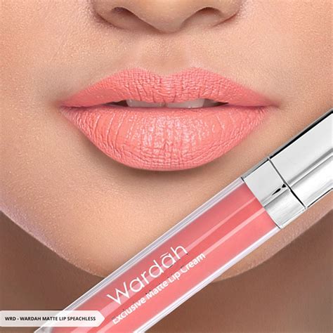 Jual Wardah Exclusive Matte Lip Cream 05 Speachless Original - Lipstick ...