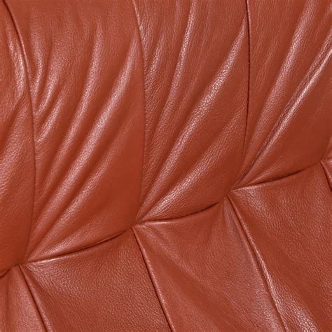 Rosewood and Cognac Leather Mp-163 "Earth Chair" and Ottoman by ...