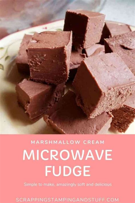 Microwave Fudge With Marshmallow Cream - Best Ever, No-Fail Recipe ...