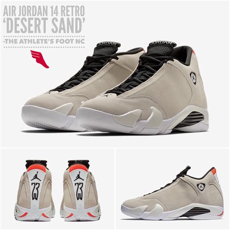 Air Jordan 14 Retro Desert Sand l The Athlete's Foot NC