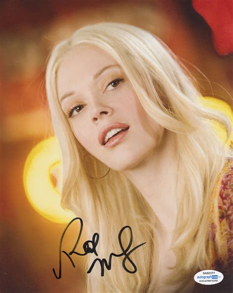 Rose McGowan Scream Sexy Signed Autograph 8x10 Photo ACOA | Outlaw Hobbies Authentic Autographs