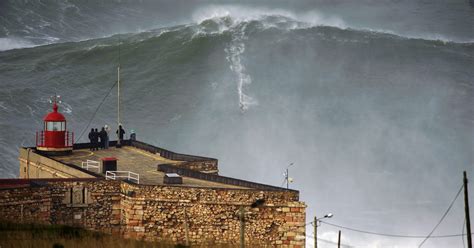 Portugal pitches 'big wave' surf tourism after record ride