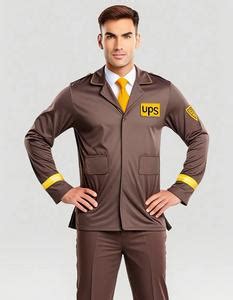 Ups Guy Costume. Face Swap. Insert Your Face ID:1007166