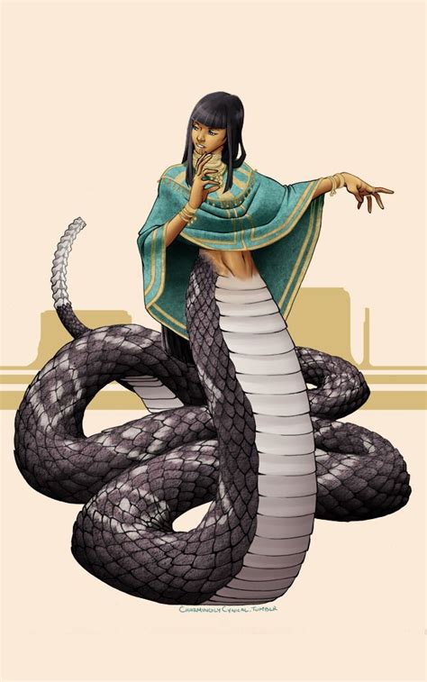 Naga - an ancient race of semi divine serpent creatures beings first ...