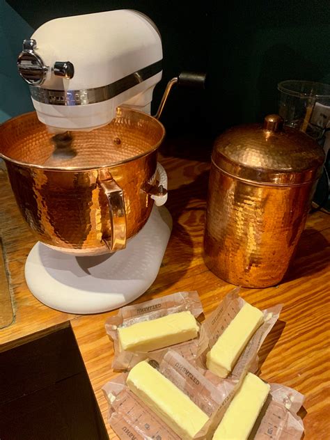 Copper Mixing Bowl for 6 quart KitchenAid Professional 600 Series Mixe ...