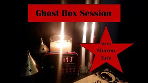 Sharon Tate Ghost Box Session - YouTube