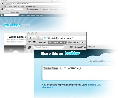 Twitter Launches Tweet Button Bookmarklet