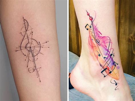 Music Notes Tattoos