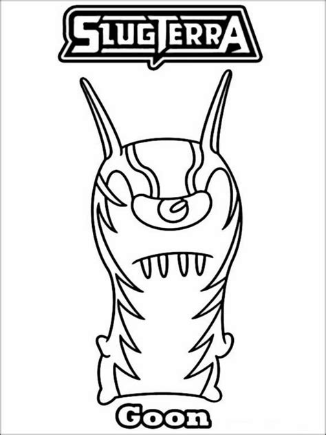 Slugterra Coloring Pages Burpy at GetDrawings | Free download