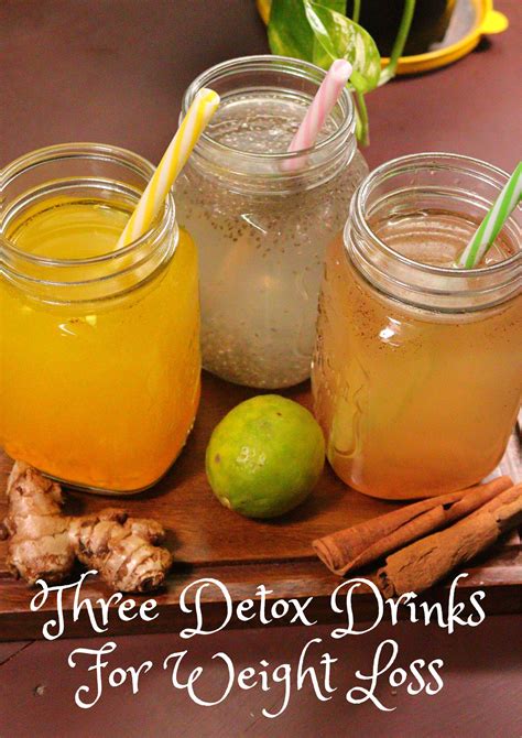 3 Healthy Detox Drinks For Weight Loss | 3 Fat Burning Drinks | Weight ...