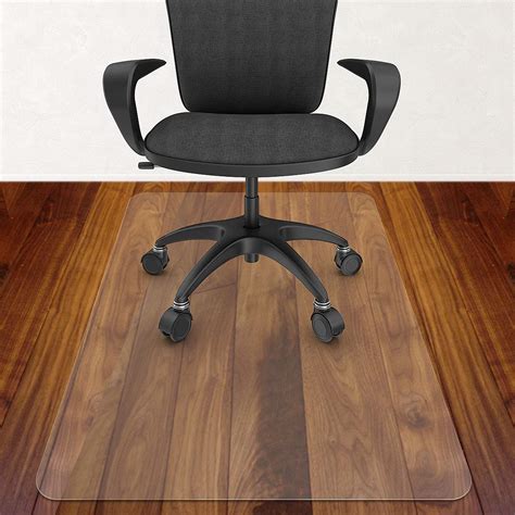 Azadx Office Chair Mat for Hardwood Floor 36 X 48, Plastic Mat for Office Chair Easy Glide on ...
