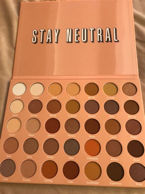 Stay Neutral Eyeshadow Palette | Neutral eyeshadow palette, Neutral ...