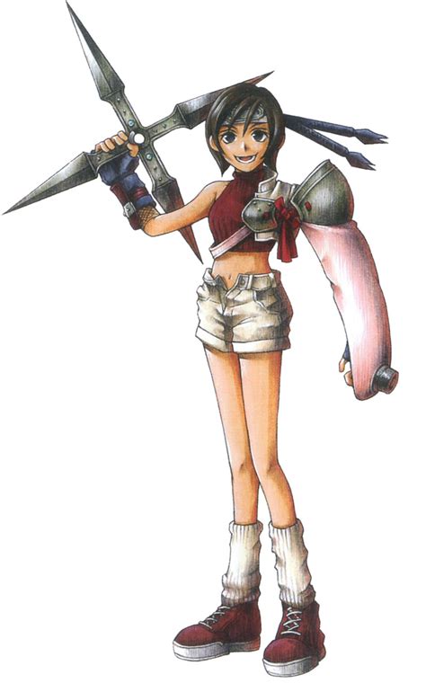 Yuffie Early Concept Art - Final Fantasy VII Art Gallery