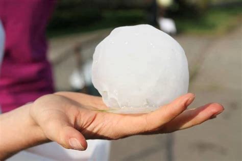 Violent Hail Storms in Bavaria: 4 Inches Large Hail during Severe ...