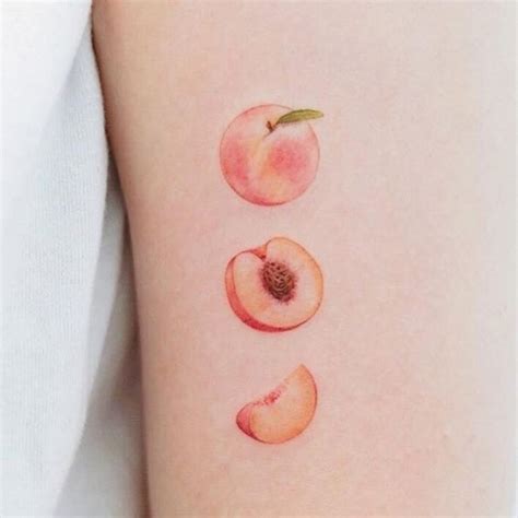 Top 70+ tattoo of a peach latest - in.coedo.com.vn