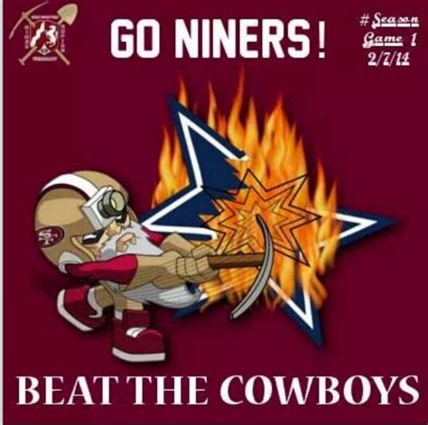 # beat the Cowboys | Niners, Sf 49ers, Nfl football 49ers