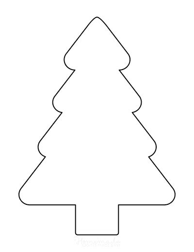 Christmas Tree Outline Template - prntbl.concejomunicipaldechinu.gov.co