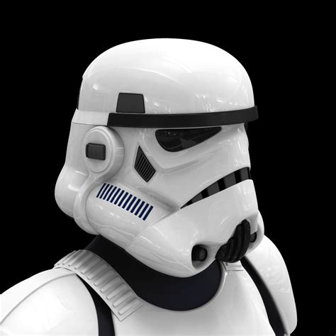 stormtrooper helmet 3d model