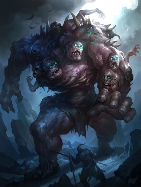 megarusathings: “ Hua Lu ” | Dark creatures, Monster art, Dark fantasy art