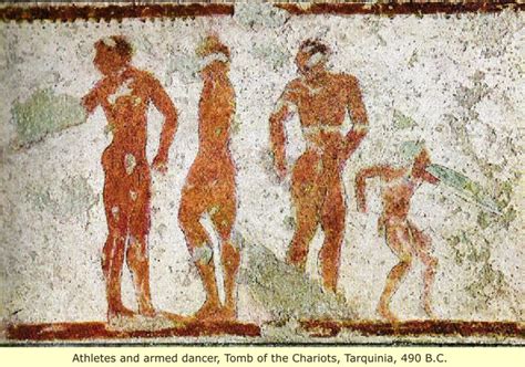 Etruscan Tomb Paintings: Ancient Man and His First Civilizations