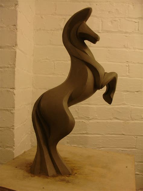 Abstract Horse Sculpture by goodspeed99 on DeviantArt