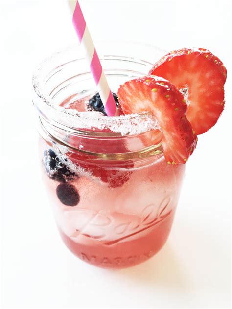 Skinny Mixed Berry & Cherry Margarita — The Skinny Fork