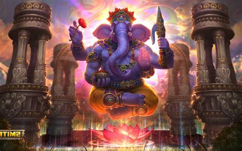 Wallpaper Artwork, Lord Ganesha, Smite Online - Resolution:3840x2160 ...