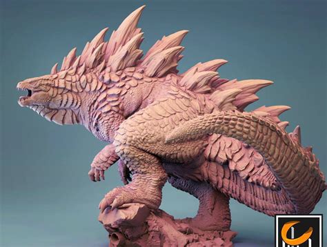 Godzilla 3d print stl files – 3D Print Maker Club