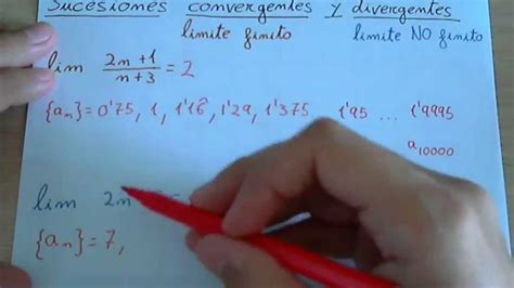 Sucesiones convergentes y divergentes - YouTube