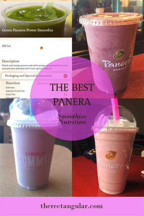 The Best Panera Smoothies Nutrition - Home, Family, Style and Art Ideas