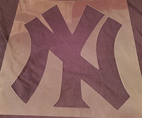 New York Yankees Stencil | Etsy