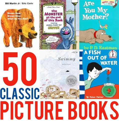 50 Classic Picture Books to Read with kids | Classic kids books, Picture book, Preschool books