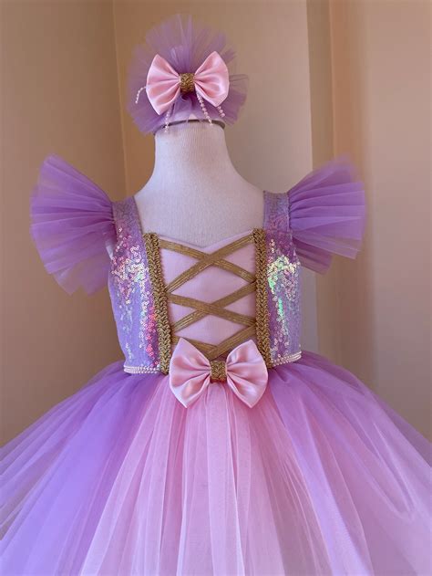 Rapunzel Dress Rapunzel Partyrapunzel Baby Girlrapunzel - Etsy