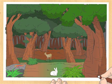 3 Ways to Draw a Forest - wikiHow