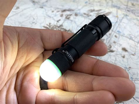 The Maratac Domed Pocket Flashlight Has a Bright Strobe Mode