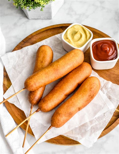 Homemade Corn Dogs Recipe (Better than the Fair) - Herbs & Flour