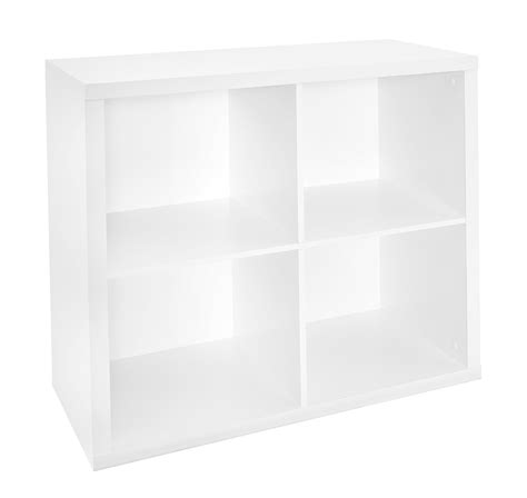 ClosetMaid 1108 Decorative 4-Cube Storage Organizer, White 4 Cube, | eBay