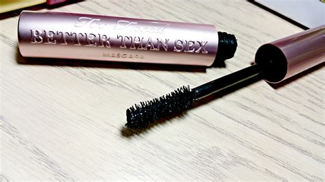 Too Faced Better Than Sex Mascara Review | Fancieland