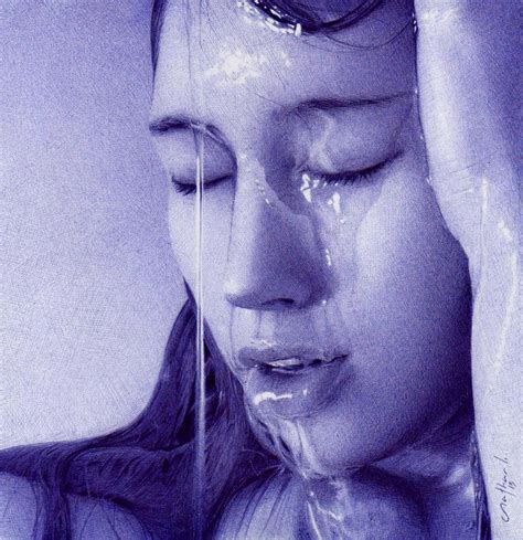 Stillness 01 - Bic Ballpoint Pen Artwork by LopezLorenzana on DeviantArt