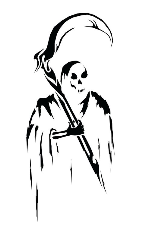 Simple Grim Reaper Drawings at PaintingValley.com | Explore collection ...