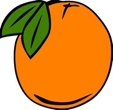 Cartoon Orange Clip Art N3 free image download